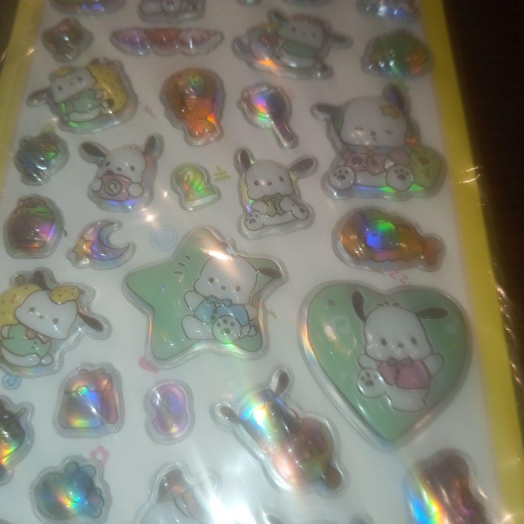 サンリオ　ポチャッコ　3Dシール