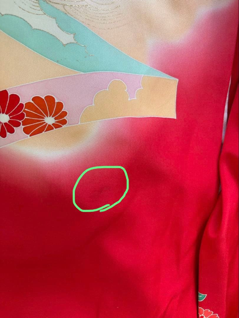 七五三　お着物　被布　草履　巾着　セット