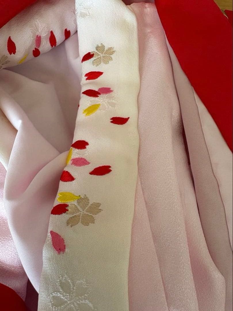 七五三　お着物　被布　草履　巾着　セット