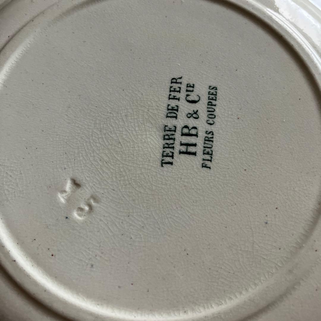 フランスアンティーク ショワジールロワ 切り花 デザート皿 希少 美品