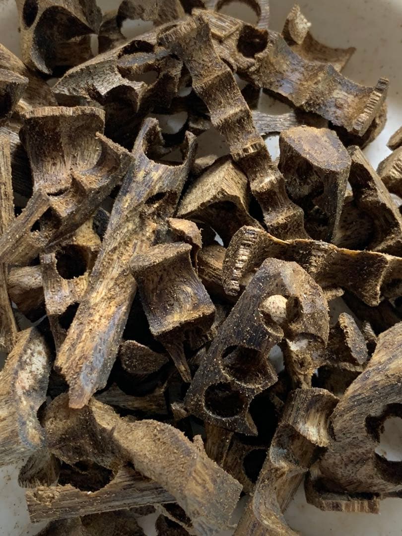 極上緑油伽羅 沈香原木 香木 重さ:50g