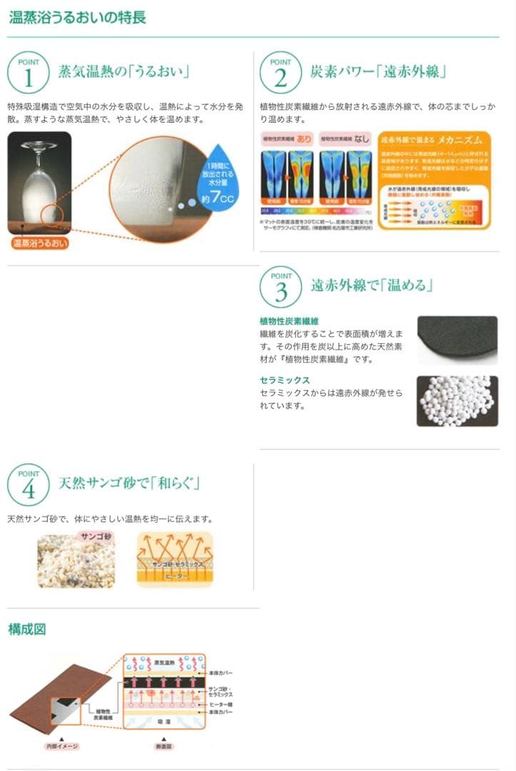 moです　極美品！　温蒸浴うるおいlll