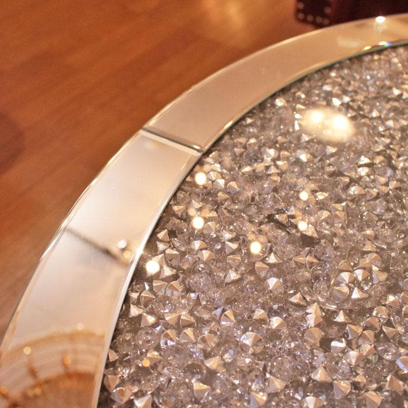 ジュエル ラウンドローテーブル ミラー家具 丸テーブル 143-142