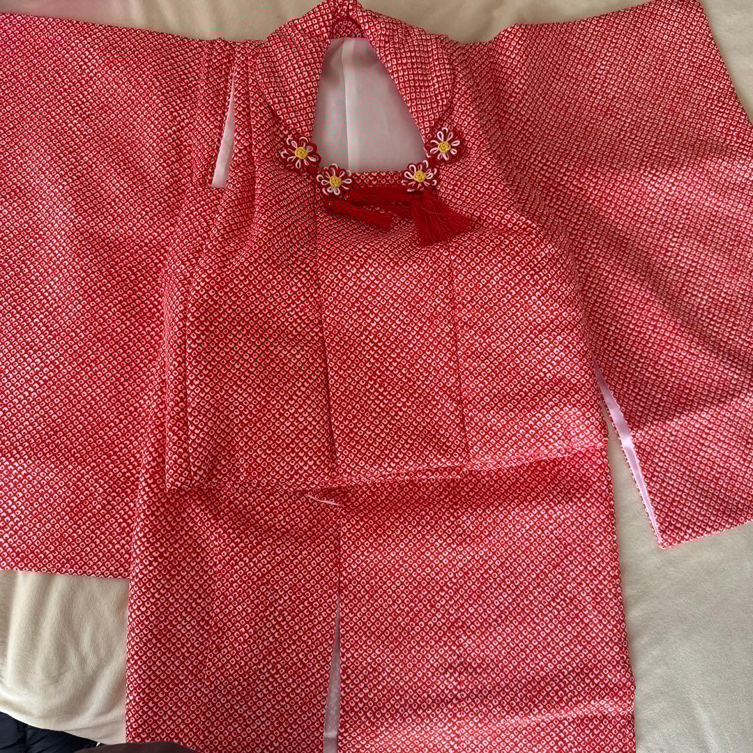 七五三 子供用着物セット しぼり