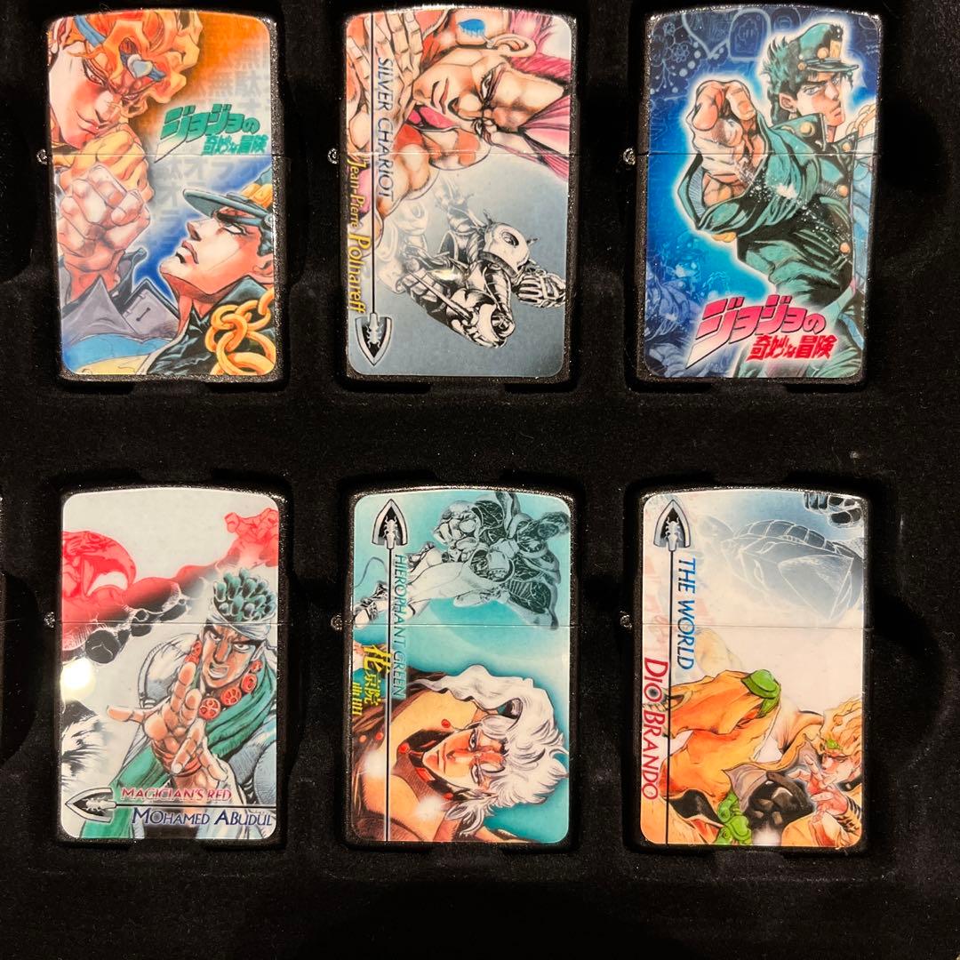ジョジョの奇妙な冒険 第三部 ZIPPO型 オイルライター コレクションBOX