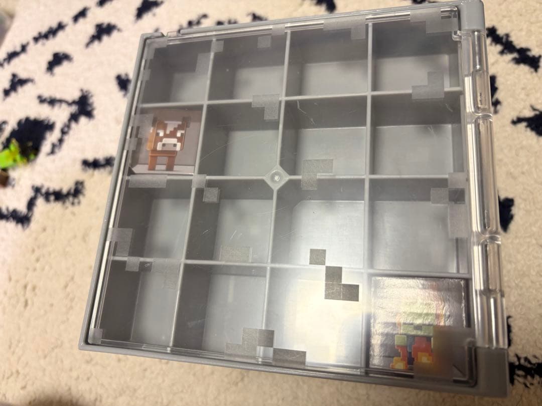 Minecraftマインクラフト マイクラ フィギュア まとめ売り 収納ケース