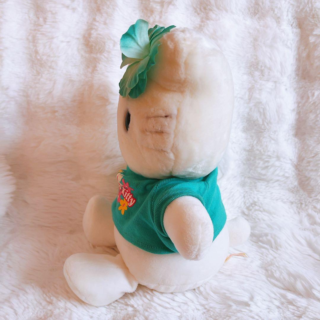 希少レア ハローキティ ぬいぐるみ ハイビスカス サマー サーフ 平成