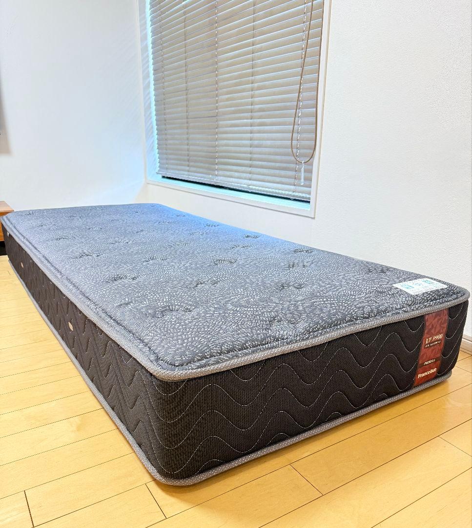 【展示品・定価 約31万円】フランスベッド ハード マットレス セミシングル