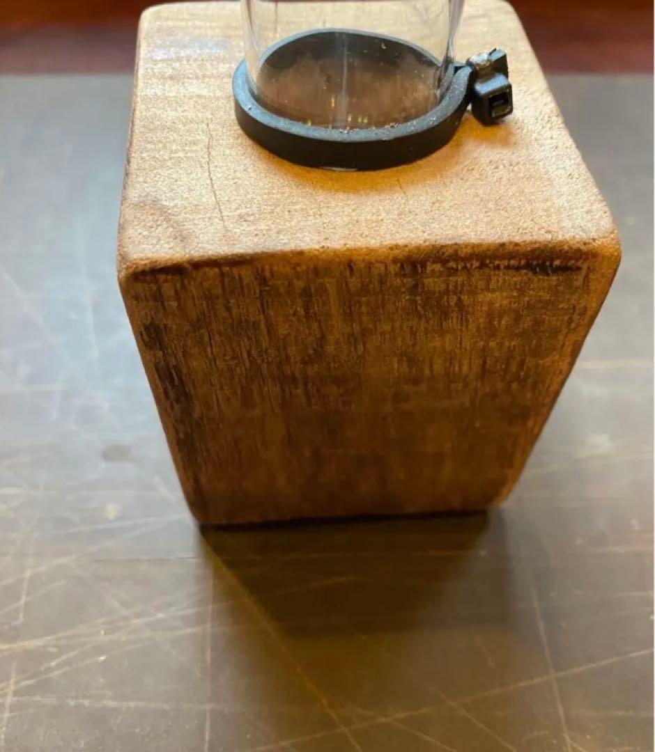 ミニ陶器鉢３点セット・自作付属品付　　一輪挿し・ポット・水耕栽培・観葉　多肉植物