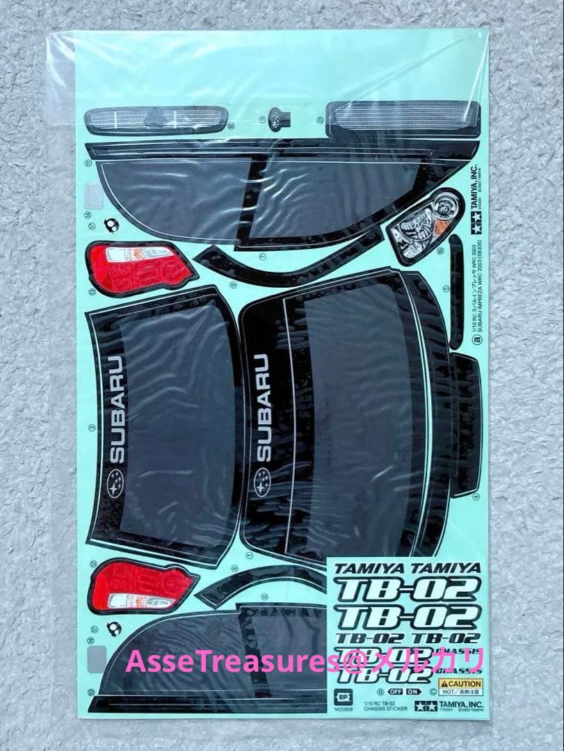 当時モノ 絶版 タミヤ RC 1/10 スバル・インプレッサ WRC 2003年