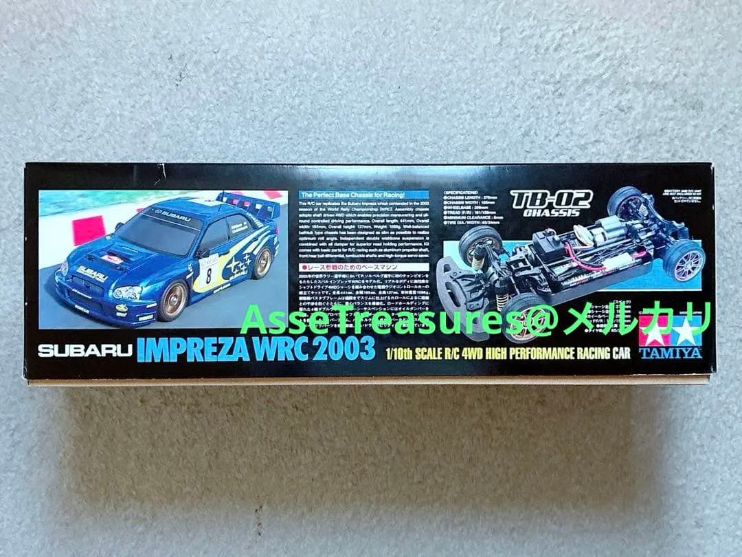 当時モノ 絶版 タミヤ RC 1/10 スバル・インプレッサ WRC 2003年