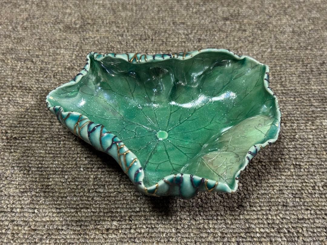 蓮葉 皿 池田寛子