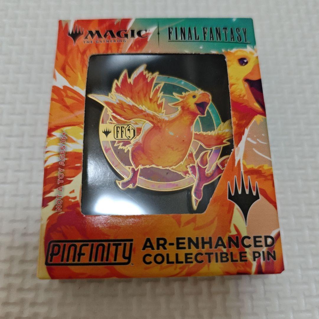 FINAL FANTASY MTGコラボ チョコボレース　ピンバッジ&ポスター