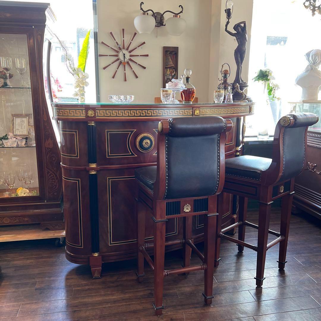 k061r123 ネオクラシカル エレガントなカウンターセット アンピール様式