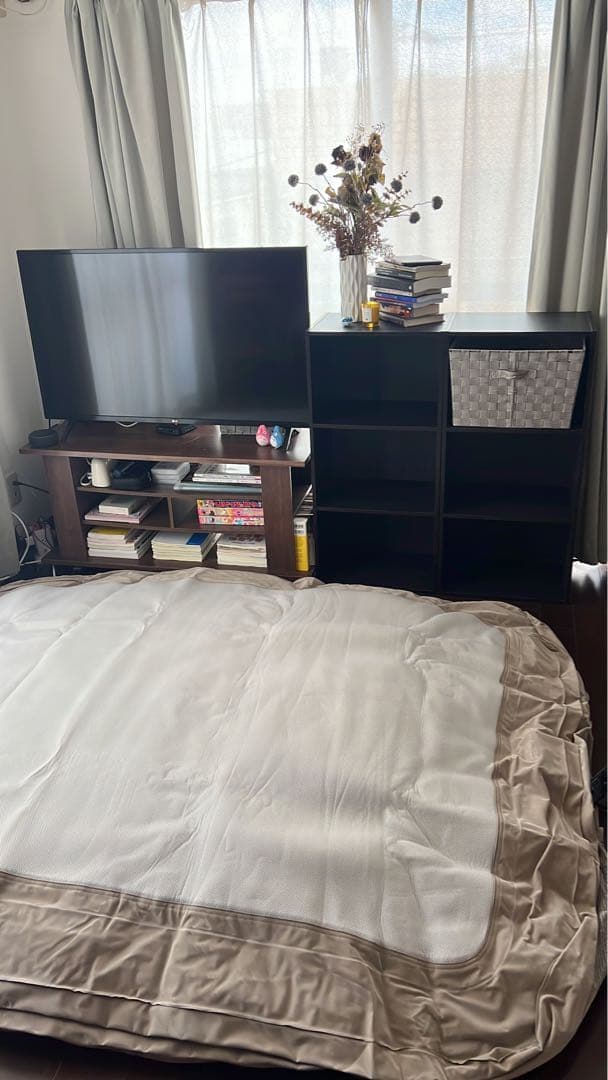 Intex 64477JB ワイドダブルエアーベッド 203x152x51cm