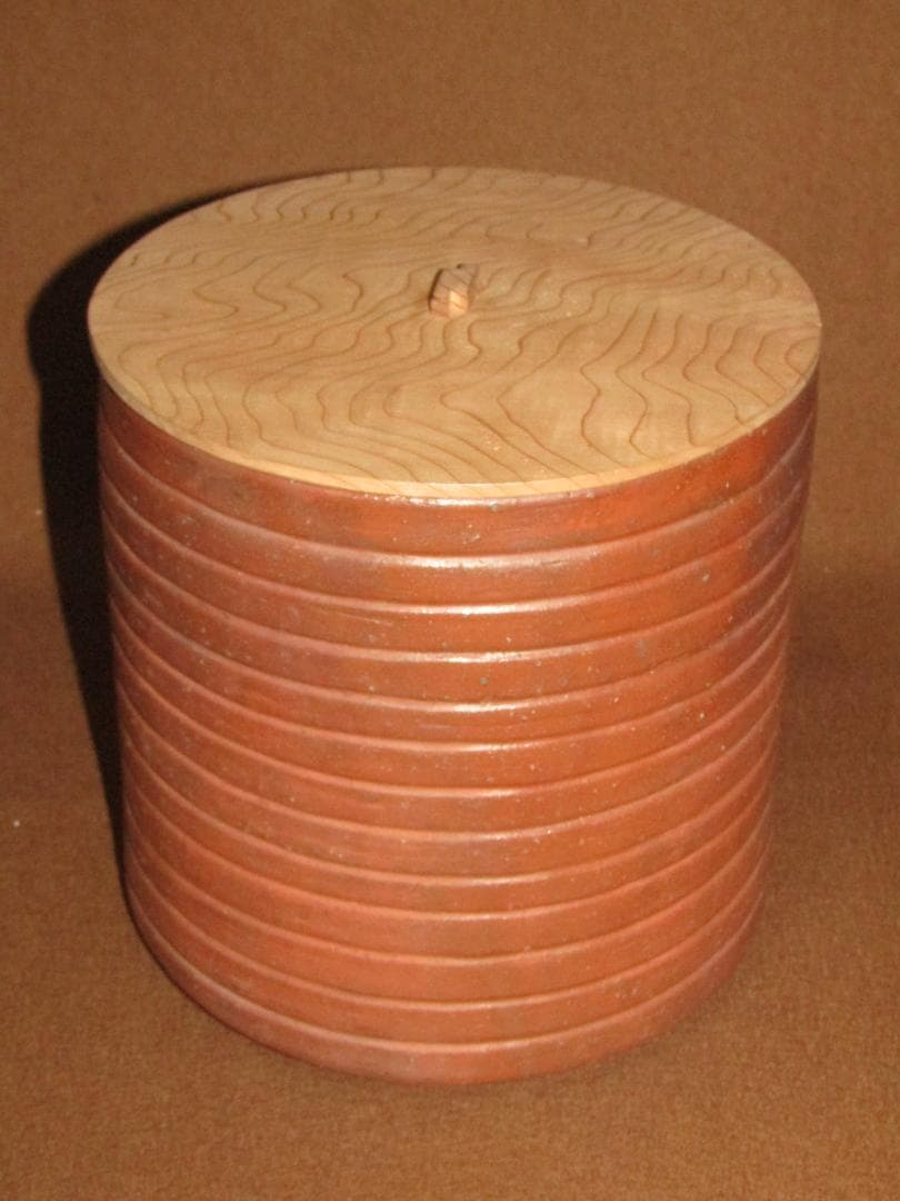 は*な様 【古備前　水指　窯印あり　昭和初期】備前焼　茶道具