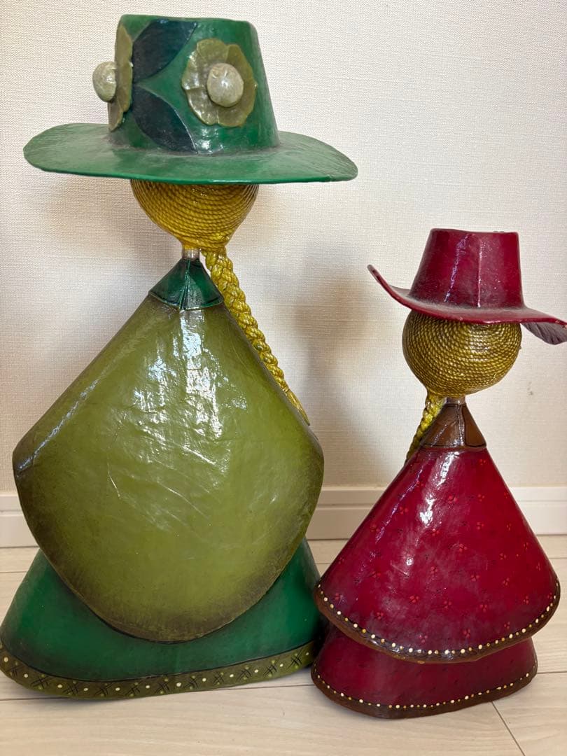 【セルメル】メキシコドールアンティークベーパーマシェ張子70年代イデーアクタス