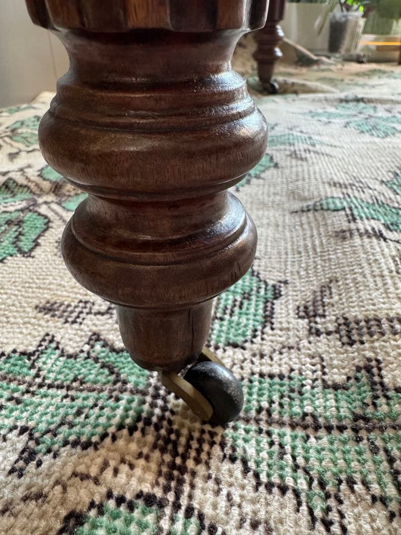 アンティークテーブル　バタフライテーブル　ドロップリーフテーブル　木製