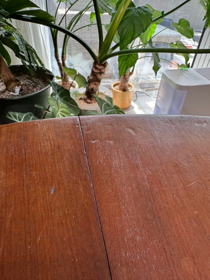 アンティークテーブル　バタフライテーブル　ドロップリーフテーブル　木製