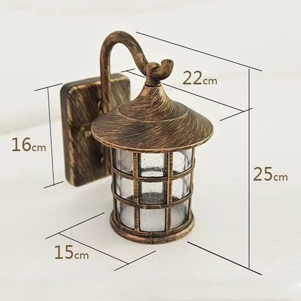 ウォールランプ 美しい アイアン アンティーク風 屋外照明