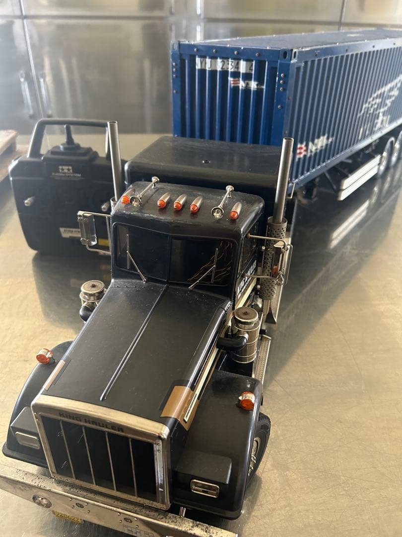 タミヤ　キングハウラー ラジコン トラック コンテナ付き