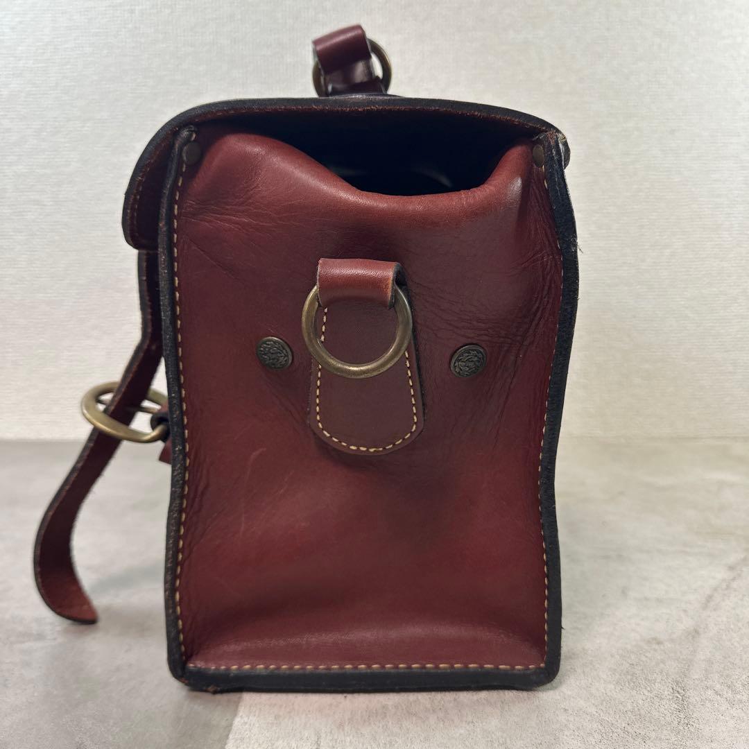HOLLAND SPORT USA 牛革 アメリカ製 ショルダーバッグ レザー