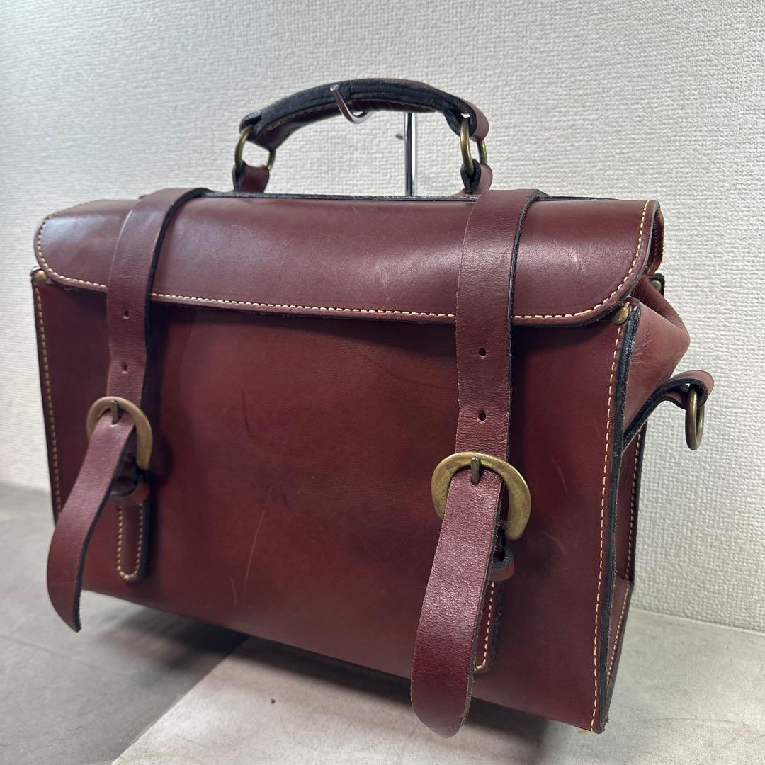 HOLLAND SPORT USA 牛革 アメリカ製 ショルダーバッグ レザー