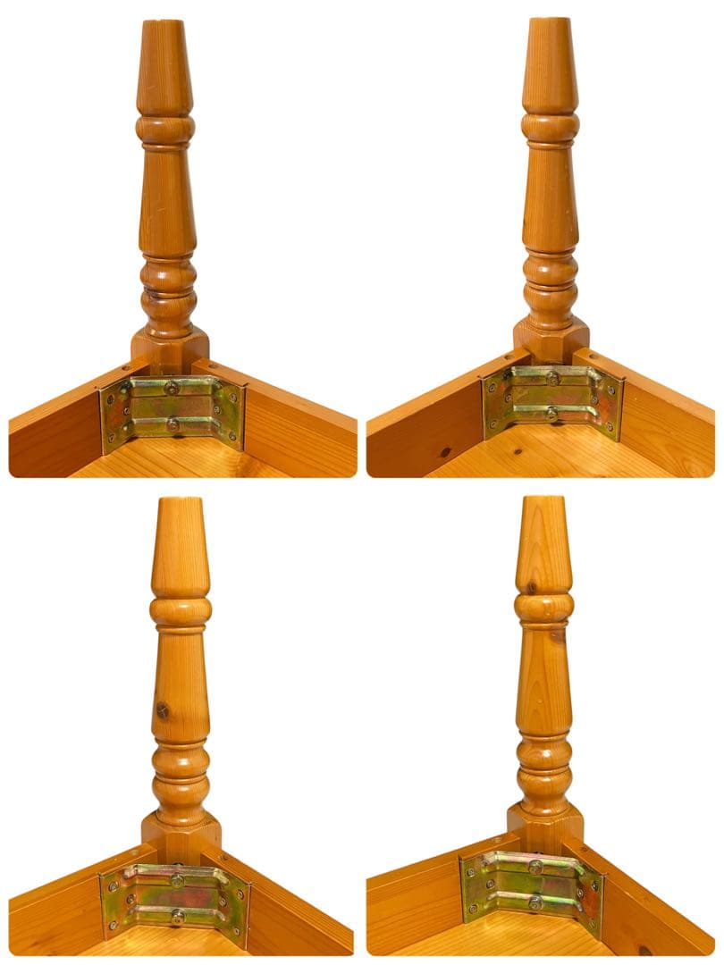 【希少・レア】アンティーク風ローテーブル天然木ベルメゾン　パイン材　千趣会