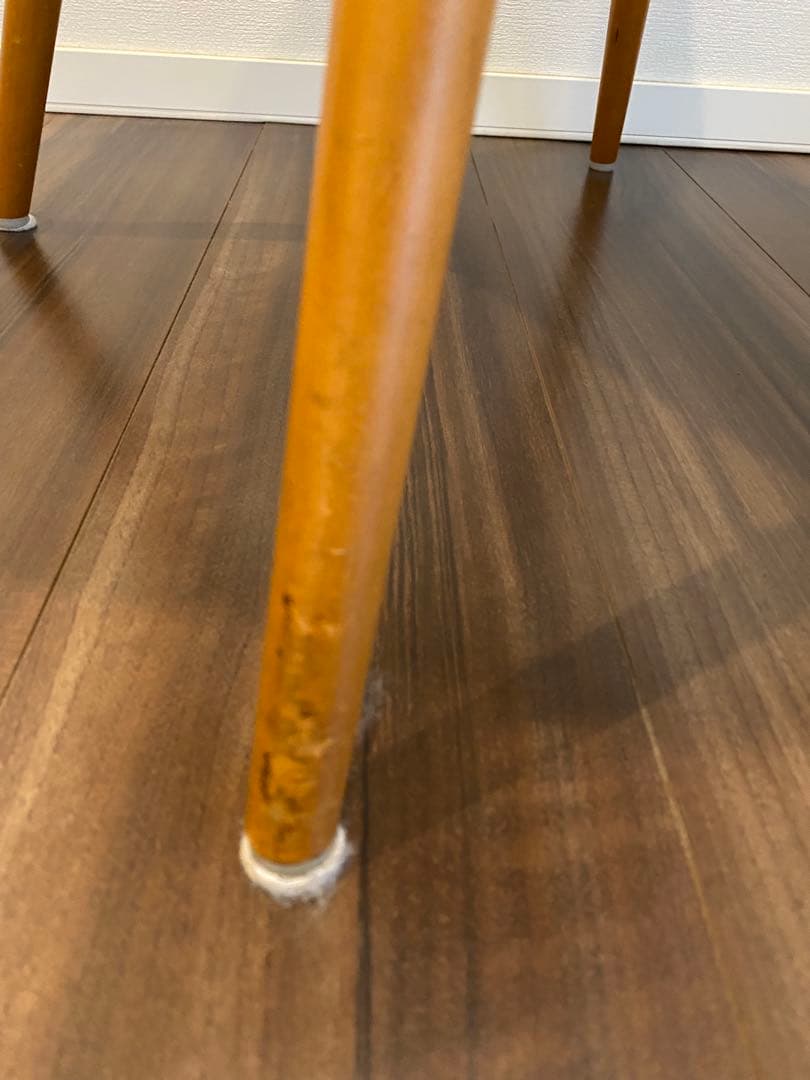 イームズ　シェルチェア　ウッドベース　ホワイト