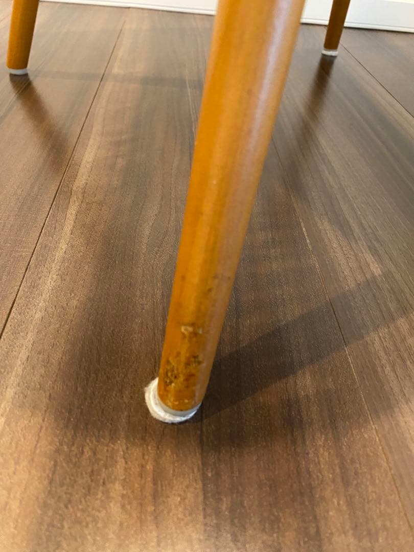 イームズ　シェルチェア　ウッドベース　ホワイト