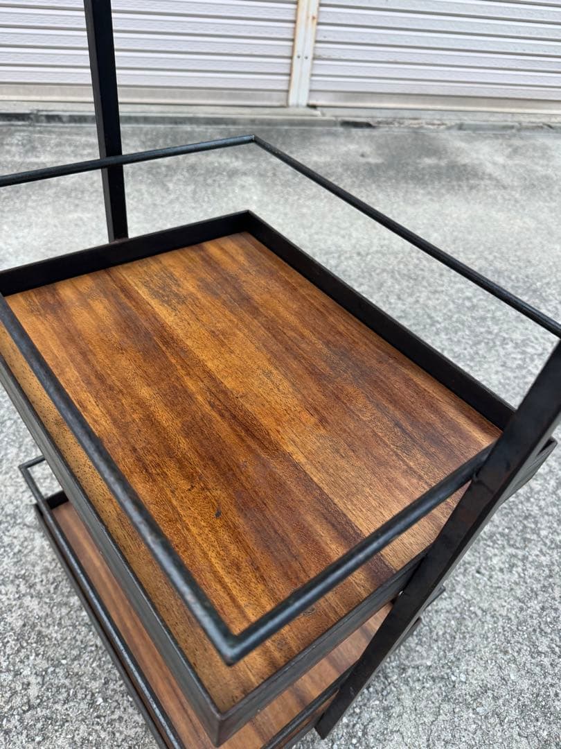 ワゴン 美容室 インダストリアル 男前 キャスター付き