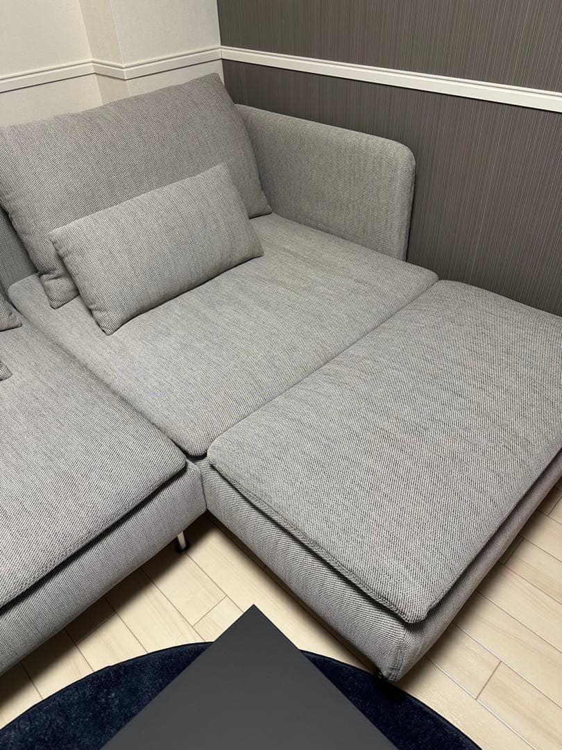 【未使用極美品】　IKEA 2人掛けソファ　ソーデルハムン SÖDERHAMN