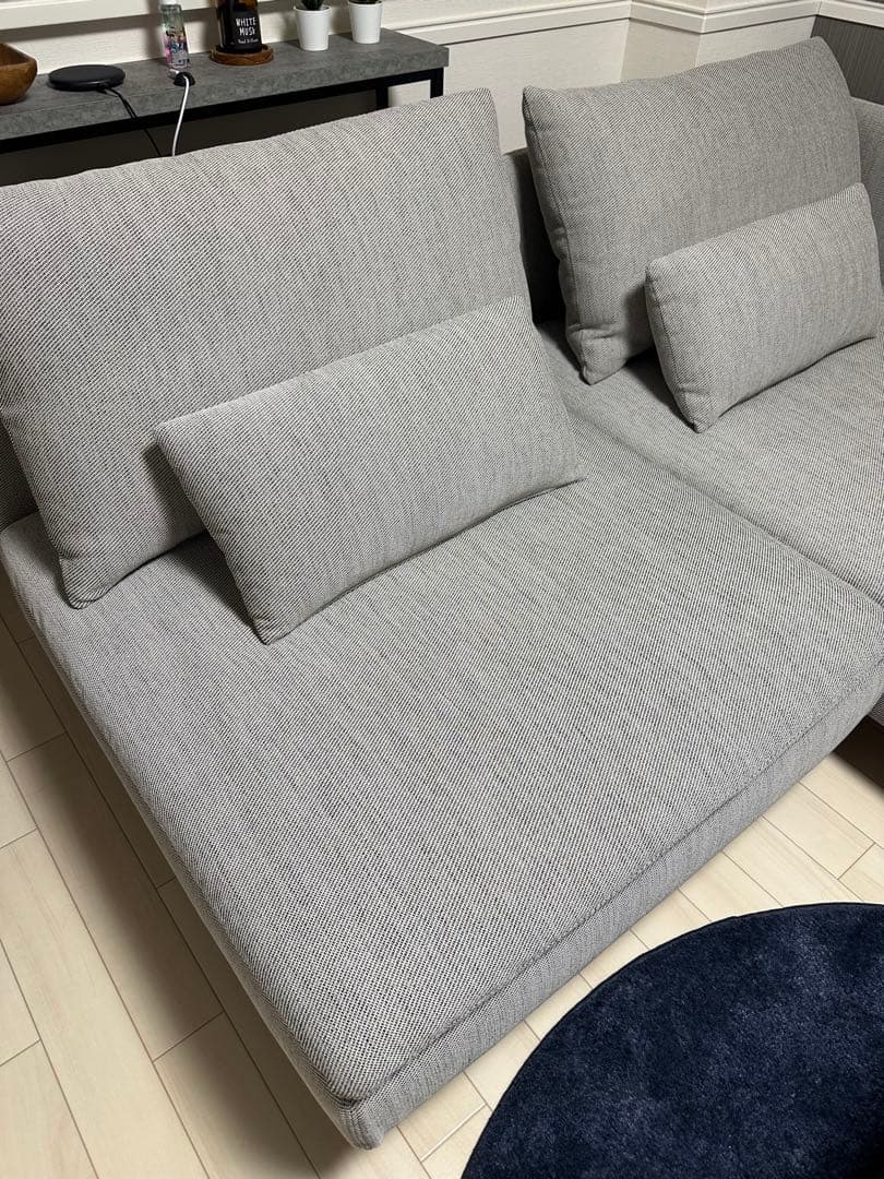 【未使用極美品】　IKEA 2人掛けソファ　ソーデルハムン SÖDERHAMN
