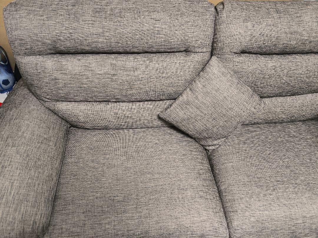 引取限定　ニトリ 3人掛けソファ　NポケットA12