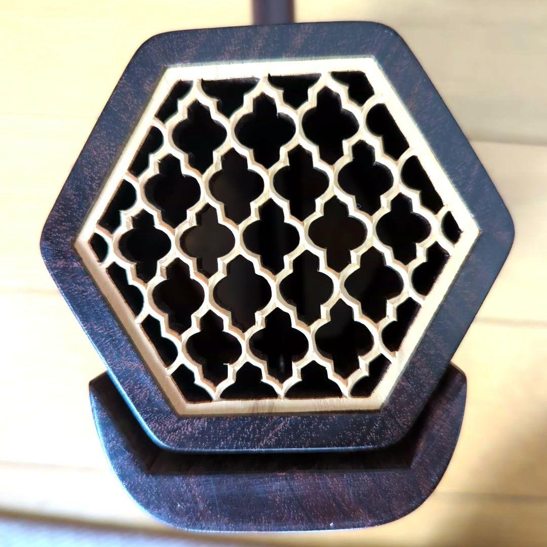 胡涵柔製作 未使用 最上級明清老紅木 龍彫刻 二胡1 - メルカリ