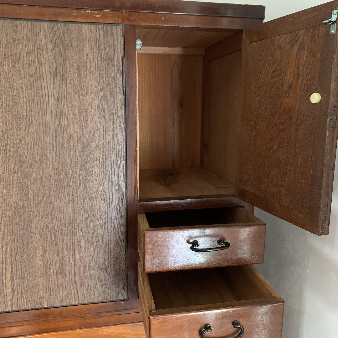 昭和レトロ タンス 骨董 - メルカリ