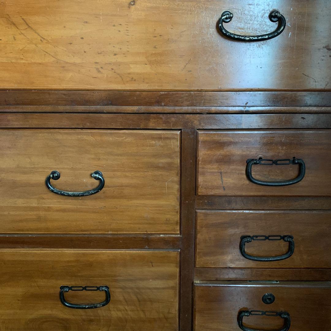 昭和レトロ タンス 骨董 - メルカリ