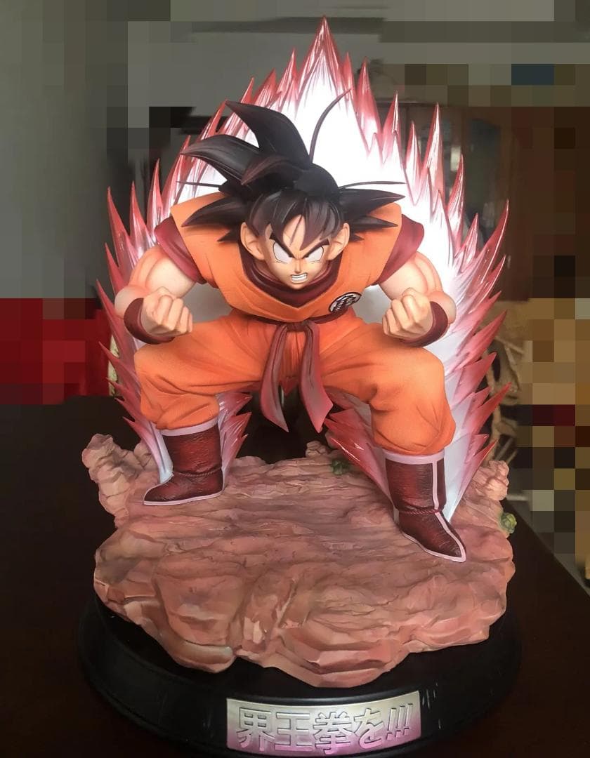 ドラゴンボール 界王拳 孫悟空 ガレージキット フィギュア 1/6スケール