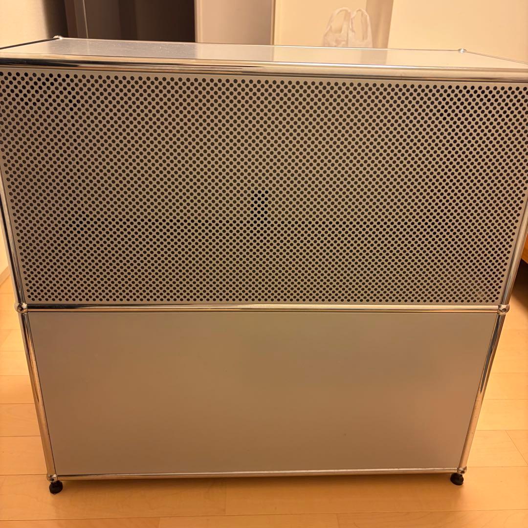 【USMハラー】1列2段キャビネット／ケーブルホールあり