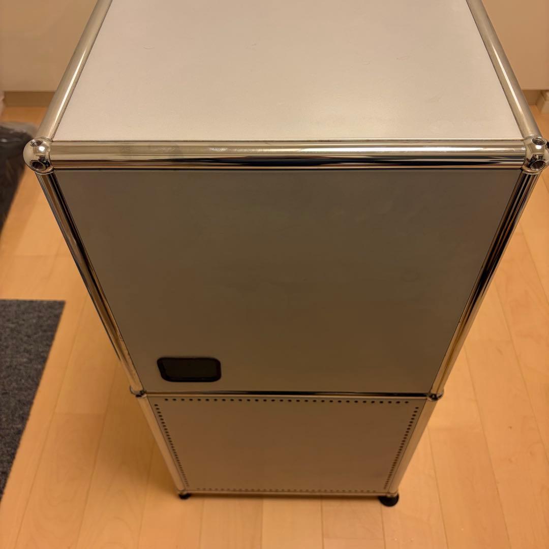 【USMハラー】1列2段キャビネット／ケーブルホールあり