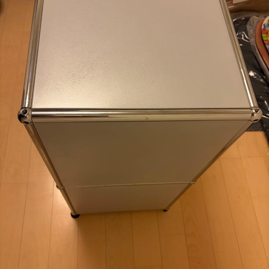 【USMハラー】1列2段キャビネット／ケーブルホールあり