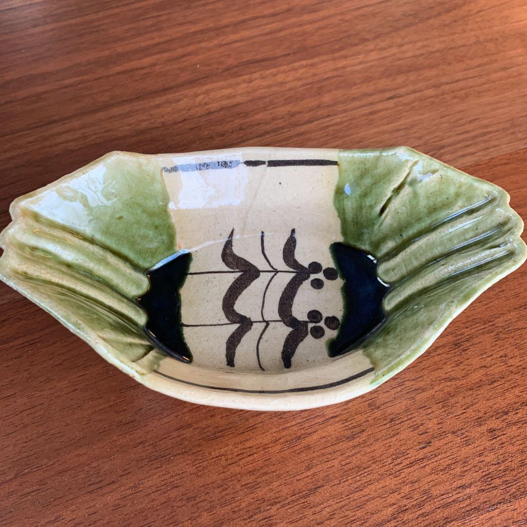 織部刺身用食器5種