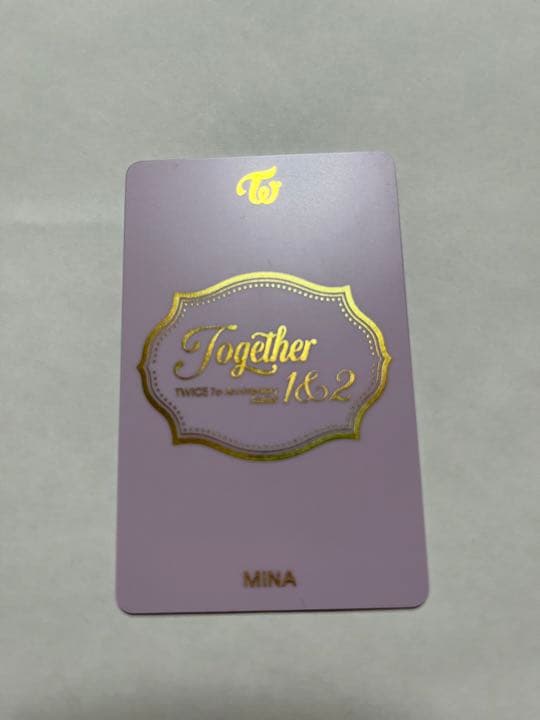 twice 韓国限定 7周年 ポップアップ ラキドロ トレカ ミナ - メルカリ