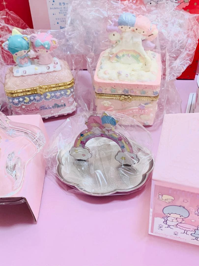 (*)様 リトルツインスターズ 置物 小物入れ まとめ売り キキララ