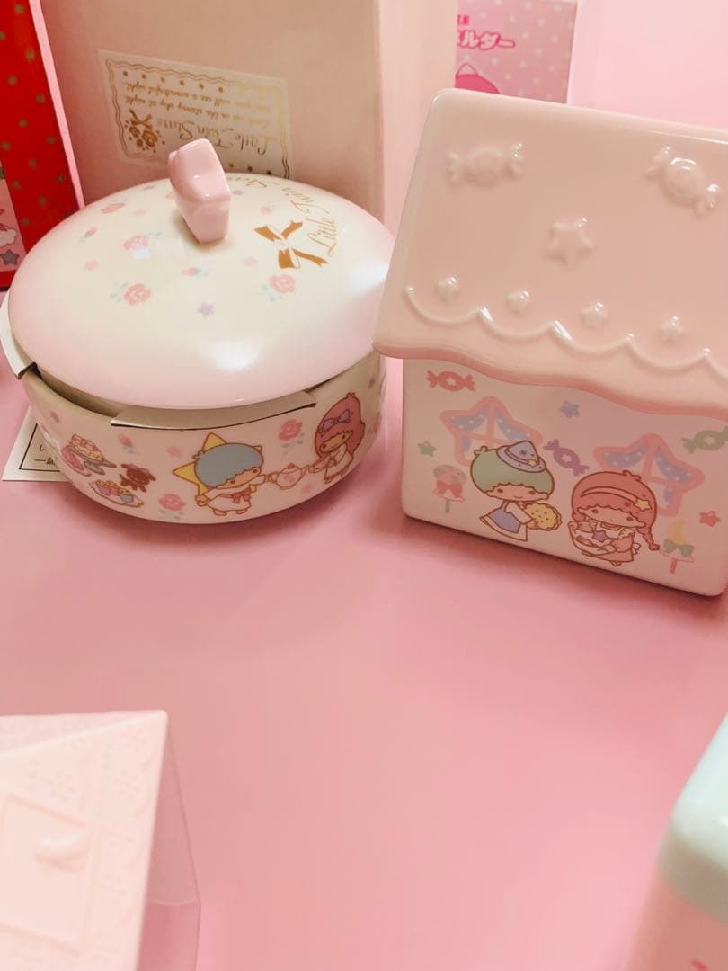 (*)様 リトルツインスターズ 置物 小物入れ まとめ売り キキララ