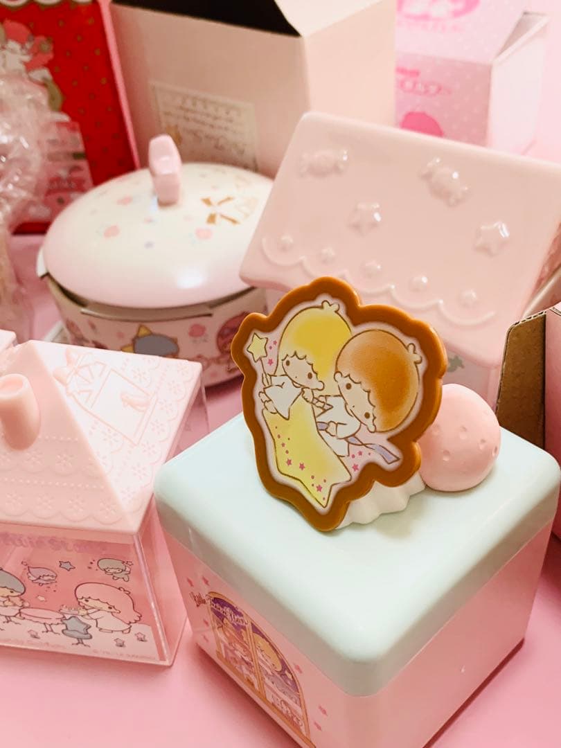 (*)様 リトルツインスターズ 置物 小物入れ まとめ売り キキララ