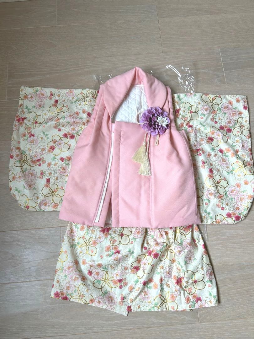 mocomoco powan 着物セット 初桜柄