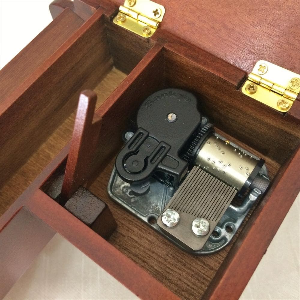 ミニ アンティーク グランドピアノ オルゴール カノン(パッヘルベル)