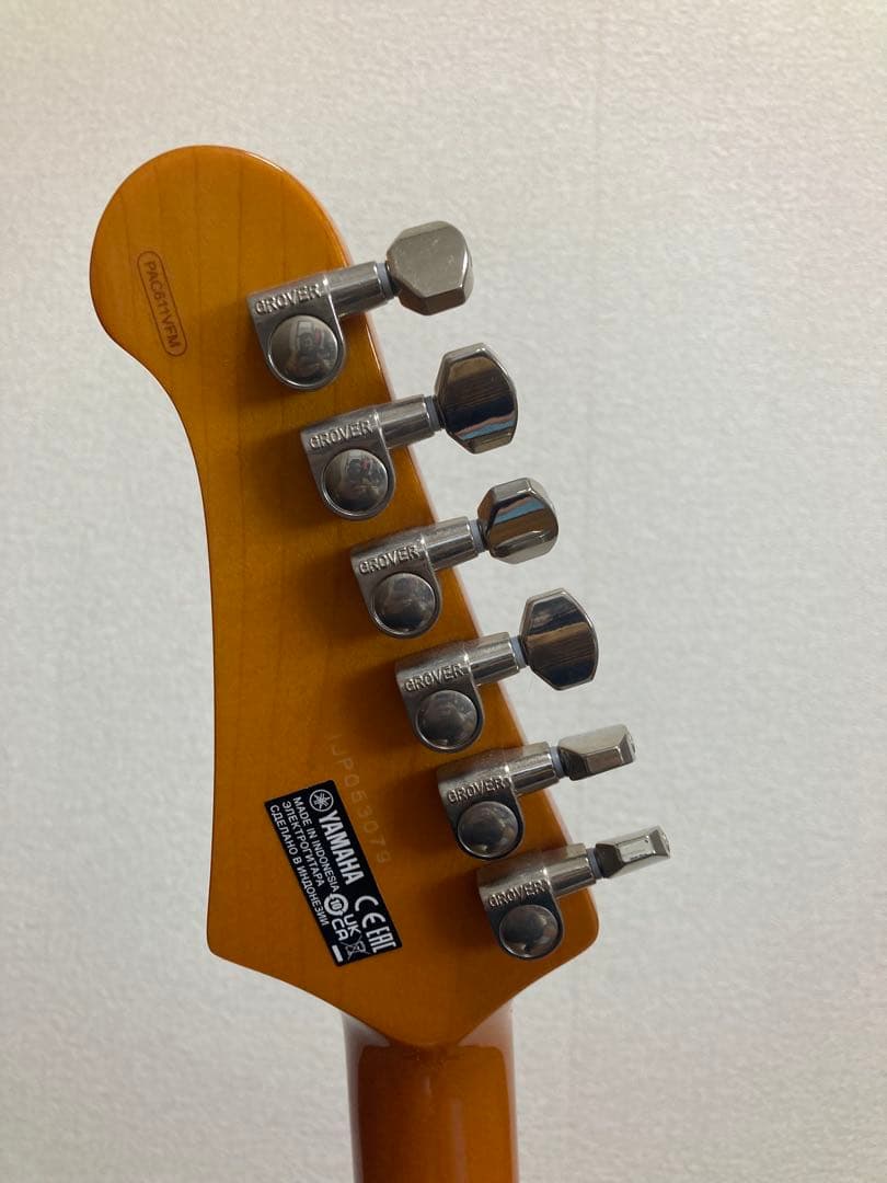 YAMAHA PACIFICA611VFM TBL ぼっちカスタム