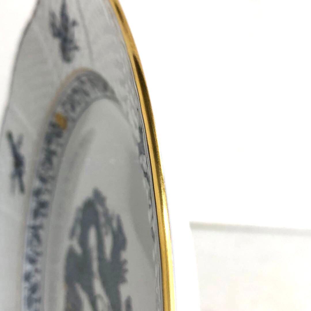 希少】HEREND ヘレンドミレニアムプレート西暦2000年記念「龍」23cm